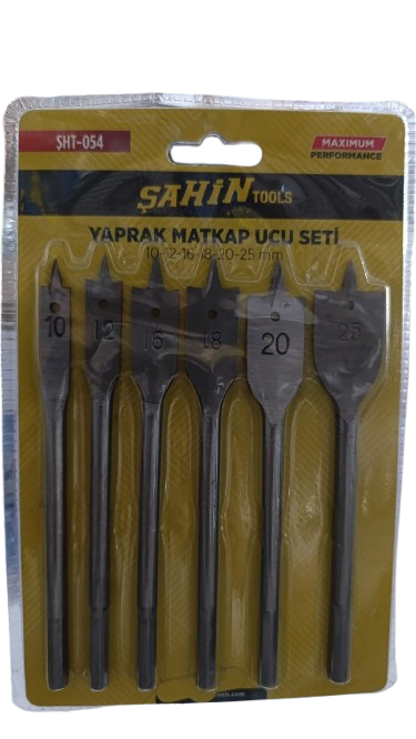 ŞAHİN YAPRAK MATKAP UCU SETİ 